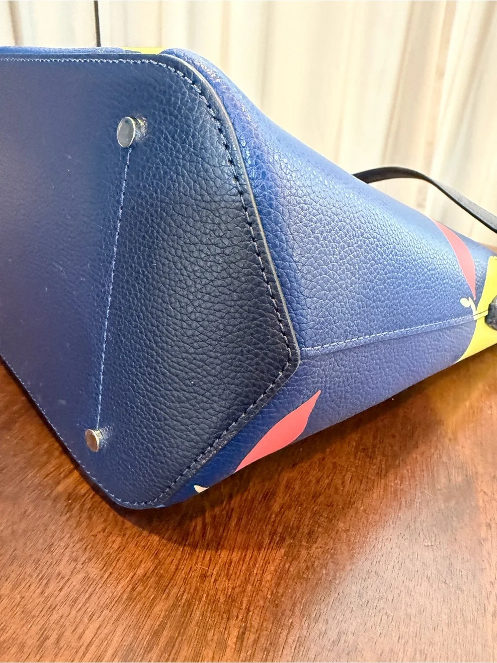 Blue Lemon Kate Spade Leather Purse